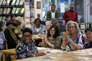 Yeadon Borough Historical Commission Library event smiling